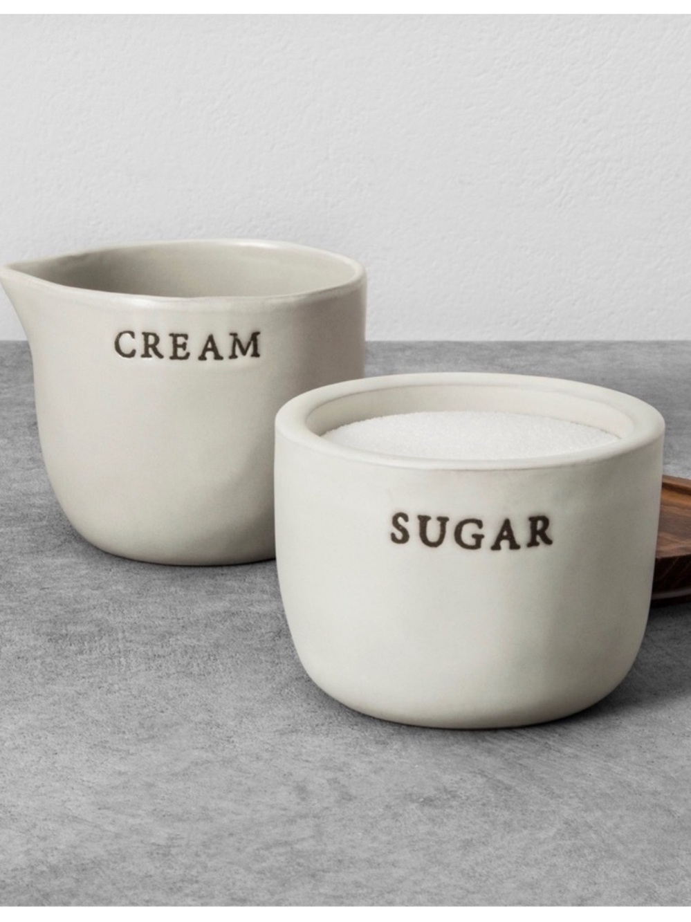 Hearth & Hand Sugar and Cream Cellar Set 🔥